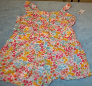 Girls size 8 Old Navy 1 piece shorts outfit smocked front NWT - Picture 1 of 2