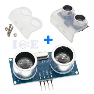HC-SR04 Ultrasonic Sensor Module Measuring Arduino + Mounting Bracket Holder - Picture 1 of 12
