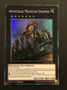 Infinitrack Mouthin Smasher | INCH-EN008 | Súper Raro | 1a Edición | YuGiOh - Imagen 1 de 3