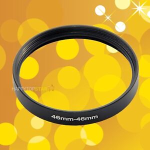 46mm-46mm 46-46 Female to Female Double Dual Inner Thread Ring Adapter For Lens