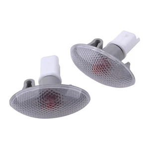 2x Luces Indicadoras Repetidoras Laterales Aptas para Citroen C1 C2 C3 C5 C6 C-Elysee - Imagen 1 de 6