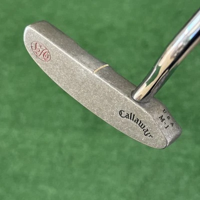 Callaway S2H2 M-1 Putter RH 35.5" Apollo Steel Shaft, Original Grip (Cracking) - Image 1 of 4