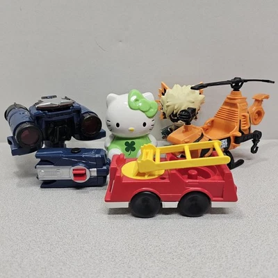 Разные игрушки лот для продавцов - Hello Kitty Katsuki Captain America транспортные средства - Изображение 1 из 4