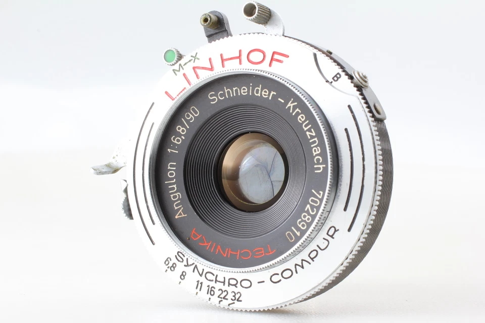 [For Parts] Schneider Kreuznach Angulon 90mm f6.8 Lens Compur Shutter From JAPAN - Image 1 of 4