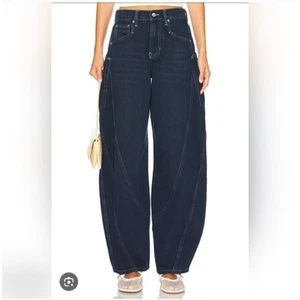 Free People Sugar and Spice High Rise Barrel Jeans Gr. 26 - Bild 1 von 9