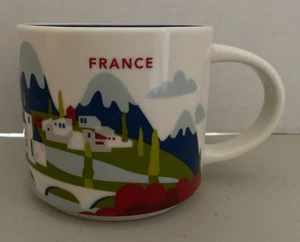 Starbucks 2020 You Are Here Collection FRANCE Coffee Mug 14 oz. *pre-owned* - Picture 1 of 9