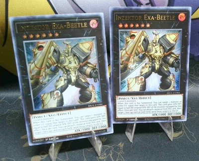 2x Inzektor Exa-Beetle 1st Edition Ultra Rare BROL-EN084 Yu-Gi-Oh! - Image 1 of 2