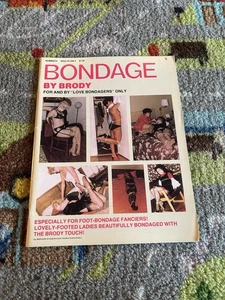 B0ndage By Brody Number 6 Rare Hard To Find Magazine Mature - Imagen 1 de 2