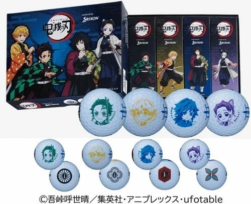 Demon Slayer Golf Ball SRIXON AD Speed New unopened rare japan - Image 1 of 4