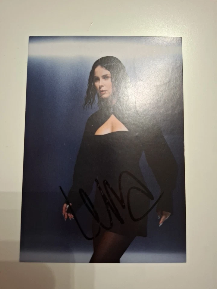 Autogrammkarte Lena Meyer Landrut-Deutsche Sängerin  - Bild 1 von 1