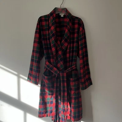 J. Bata a Cuadros Crew Tartán Para Mujer S/M Vacaciones Navidad Invierno Algodón Foto 1 de 4