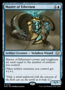 x1 Master of Etherium R MTG Commander: March of the Machine M/NM, English - Picture 1 of 1