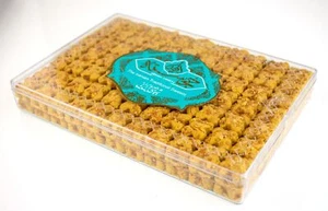 Kichererbsen-mehl-gebäck mit Sesam 300gr Kekse aus Orient Lecker süß Backkunst - Bild 1 von 2