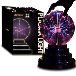 Plasma Ball/Light/Lamp, Static Electricity Globe Lightning Ball, Touch Sensitive - Picture 1 of 7