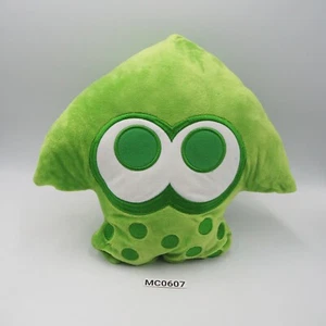 Splatoon Green MC0607 inkling Squid Cushion Pillow Transform Zipper 11" Plush - Picture 1 of 9