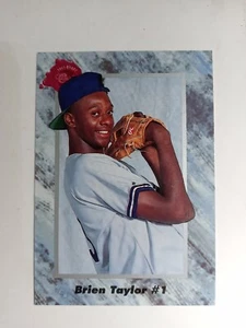1991 Classic Draft Picks #1 Brien Taylor-bs01 - Picture 1 of 3