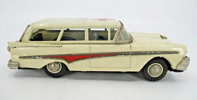 DV11864 JOUSTRA FORD FAIRLAINE AMBULANCE A FRICTION ANNEES 50-60 Foto 1 de 4