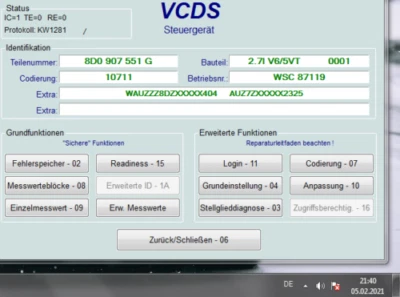 Audi S4 B5 Motorsteuergerät 8D0907551G 0261206776 RS4 Step,Schub via Tempomat,LC - Bild 1 von 3