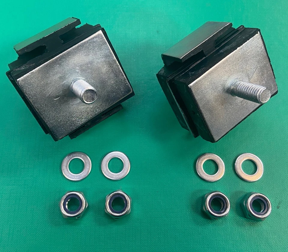 NEW Land Rover Series 2 2a 3 2.25 Diesel Engine Mounts with Nuts NRC2052 - Image 1 of 1