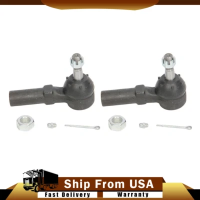 2x Tie Rods Outer For 1982 1986 1987 1988 1989 Oldsmobile Cutlass Ciera 2.8L - Image 1 of 4