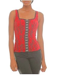 ROYAL BONES HOT TOPIC STEAMPUNK VICTORIAN CORSET XXL NWT TOP - Picture 1 of 9