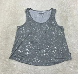 Prendas para dormir Eddie Bauer para mujer talla XL estampado de estrellas sin mangas gris y blanco PJ - Imagen 1 de 6