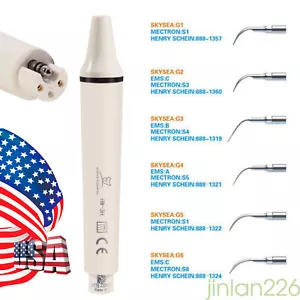 Escalador ultrasónico dental SKYSEA pieza de mano con 6 puntas G1-G6 ajuste EMS SKYSEA EE. UU. - Imagen 1 de 24