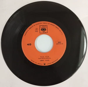 DANNY FISHER -YEAH-YEAH / MARY-ANN- 1965 RARE MEXICAN 7" SINGLE, PAPER SLEEVE - Picture 1 of 3