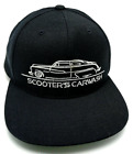 SCOOTERS CARWASH hat black adjustable snapback cap