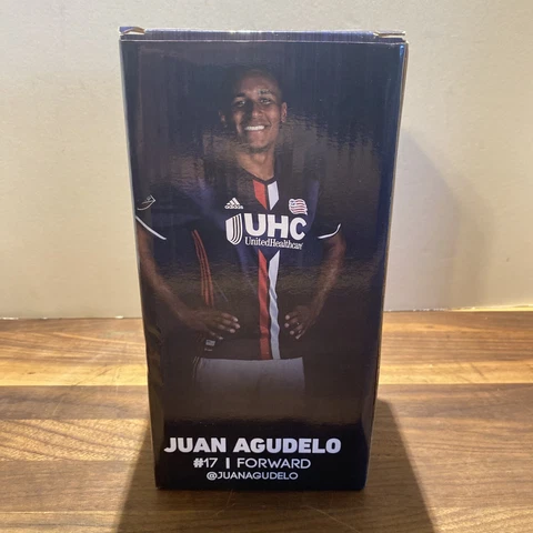 New England Revolution Juan Agudelo MLS Soccer Bobblehead Cover