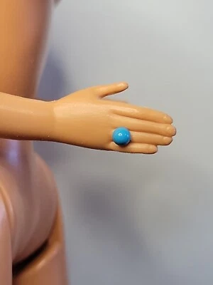 Vtg Barbie Doll's Blue Ring Accessories 💍 - Image 1 of 2