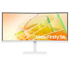 Samsung 34" ViewFinity S65TC Ultra-wide Curved WQHD Monitor LS34C650TAEXXY