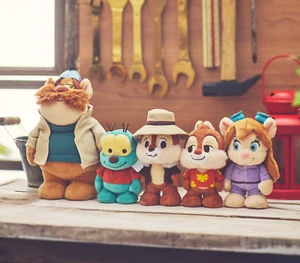 Disney Store Japan Chip 'n Dale: Rescue Ranger Retro StanDs kleines Plüsch 5er Set - Bild 1 von 13
