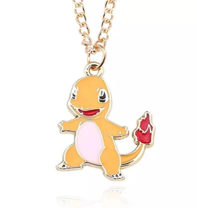 Collana Glumanda Charmander Anime Manga Cosplay Chain Collana Catena