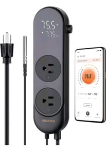 INKBIRD Bluetooth Temperature Controller 1200W 10A Thermostat Heating & Cooling - Picture 1 of 13