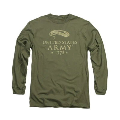 ARMY WE'LL DEFEND Licensed Adult Men's Graphic Long Sleeve Tee Shirt SM-3XL - Image 1 of 2