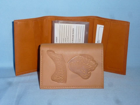 JACKSONVILLE JAGUARS  Leather TriFold Wallet NEW! ns bb Cover
