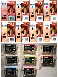 EPSON T0870 T0872 T0873 T0874 T0877 T0878 T0879 Epson Stylus Photo R1900 - Bild 1 von 20