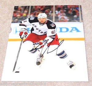 NEW YORK RANGERS RICK NASH SIGNED 11X14 PHOTO W/COA 2015 STANLEY CUP PLAYOFFS - Picture 1 of 2