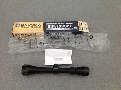 Mira telescópica NOS Barska 3-9x40 mm, retícula de punto de mira dúplex, en caja con papeleo Foto 1 de 4