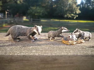 DACHS & JUNGTIERE von Schleich; SPIELZEUG/DACHSE/NICHT MEHR PRODUZIERT - Bild 1 von 1