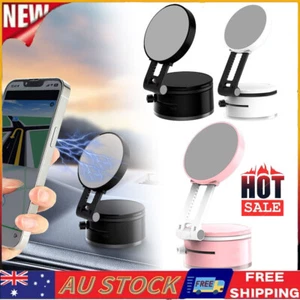 Vacuum Magnetic Suction Cup Car Phone Holder Stand Car Mount 360° Rotation SW - Picture 1 of 17