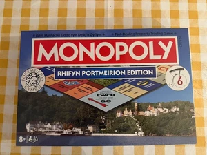 Monopoly Rhifyn portmeirion  WALES Edition Board Game - New & Sealed - Picture 1 of 2