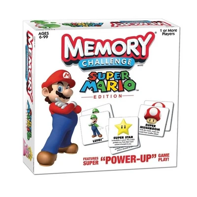 Super Mario Bros Edition Memory Challenge Game - Image 1 of 2