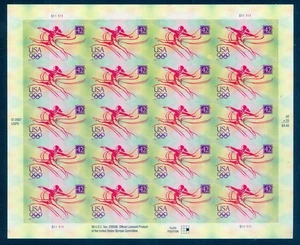 US 4334 Gymnastics, Beijing Olympics 2008, Complete Sheet/20, Mint NH - Picture 1 of 1