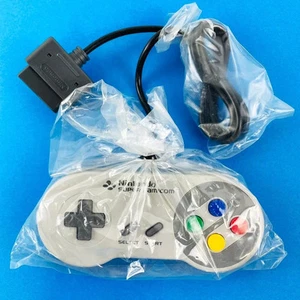 Nintendo SFC Controller Genuine SHVC-005 Super Famicom gray control pad game - Picture 1 of 4