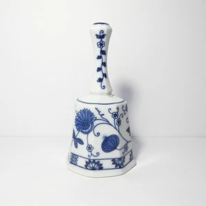 Vintage Seymour Mann Japan Blau Zwiebelmuster Porzellan Glocke - Bild 1 von 17
