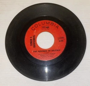 Simon & Garfunkel, Sounds of Silence / We've Got a Groovy Thing Goin', 45RPM Vtg - Picture 1 of 2