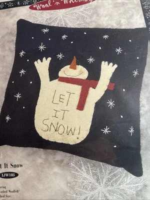 Let It Snow Wool Kit From Indygo Junction - Image 1 of 4