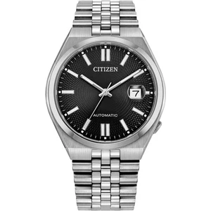 Citizen Tsuyosa 60 NK0020-55E Automatic Black Stainless Steel Sapphire - Picture 1 of 5